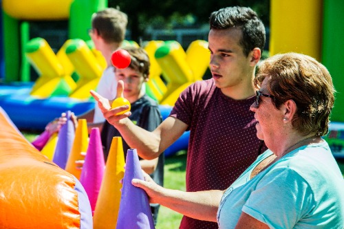 Sportdag jong en oud