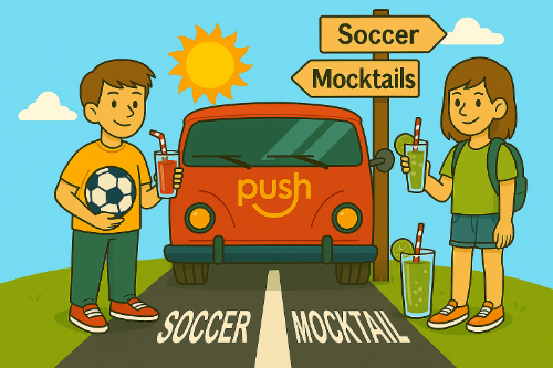 Voetballen en Mocktails
