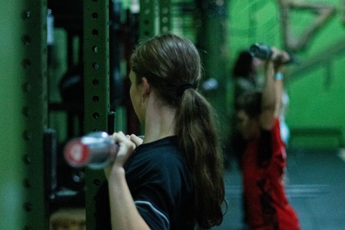 techniek les met de barbell